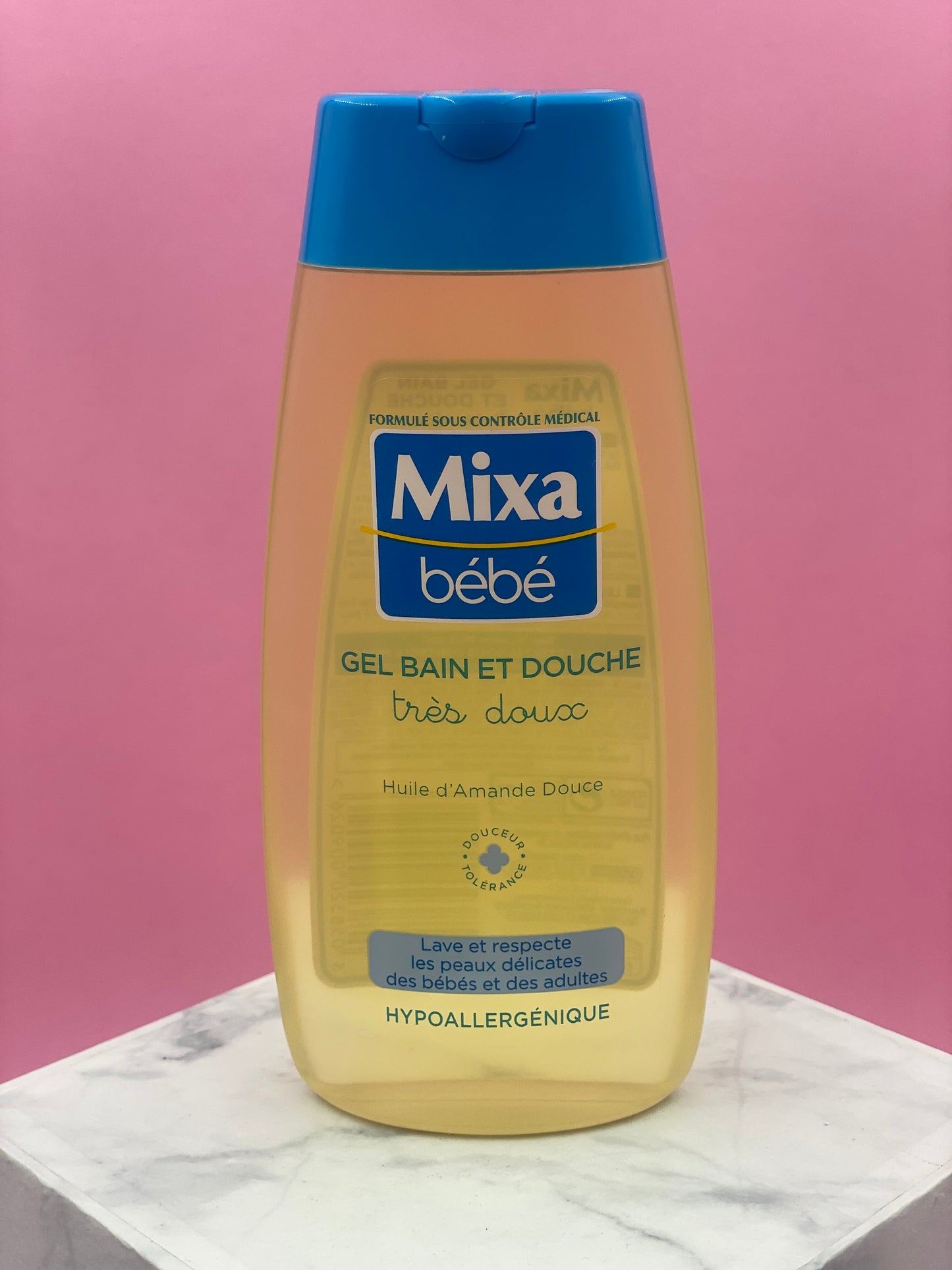 MIXA Bébé Gel Corps et Cheveux Très Doux - 250 ml