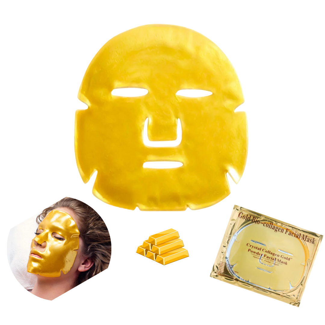 24K Gold Bio-Collagen Facial Mask