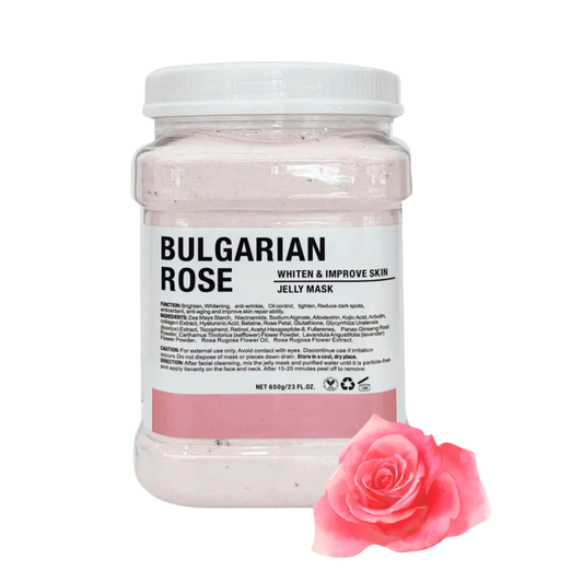 Poudre de masque en gelée pour soins de la peau  (Rose)