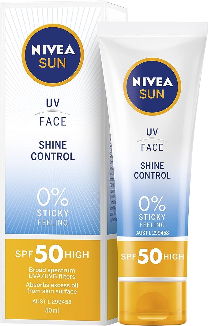 NIVEA shine control matted effect spf 50