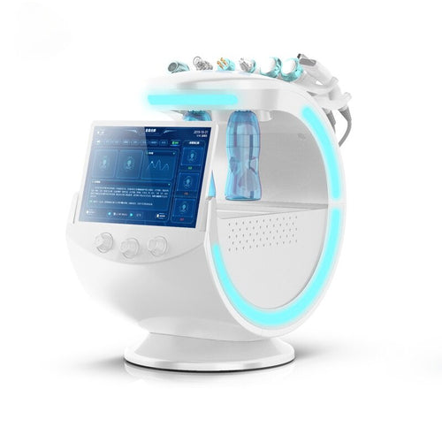 Ice Blue Hydro Machine 7 en 1 analyse de la peau appareil de soins de la peau