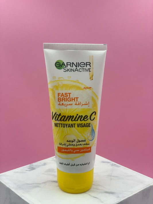 GARNIER Skin Active Fast Bright Vitamine C - Nettoyant visage éclaircissant - 50ml