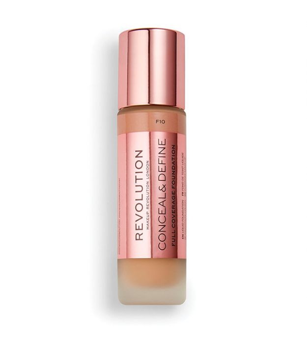 Makeup Revolution Conceal and Define Full Coverage Foundation - F10