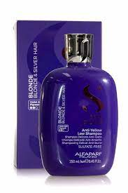 ALFAPARF MILANO SEMI DI LINO Blond anti yellow blue shampoo - 250 ml