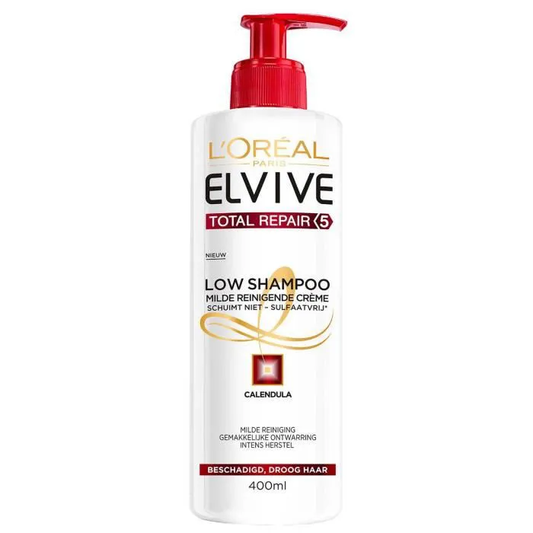 L'Oréal - ELVIVE - Low Shampoo TOTAL REPAIR 5 3 IN 1 - 400ml