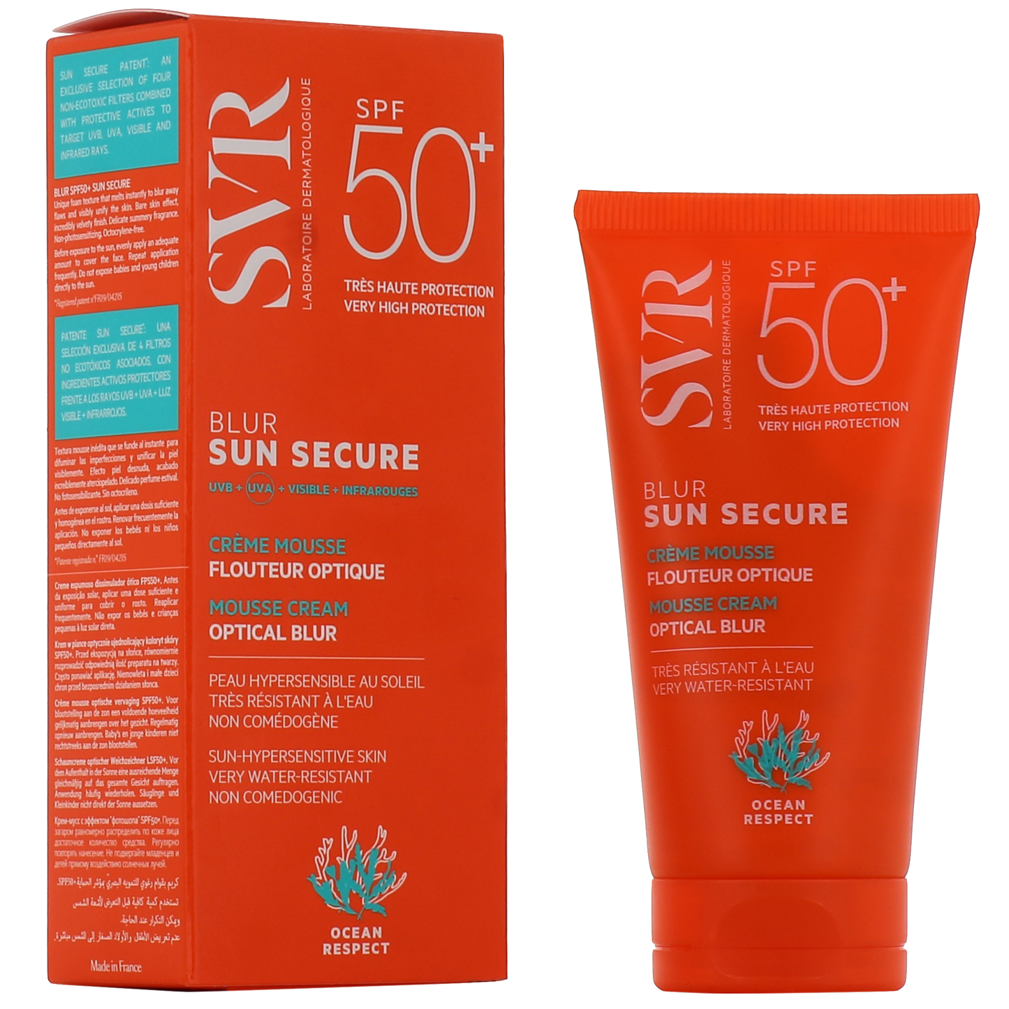 SVR Sun secure blur SPF50