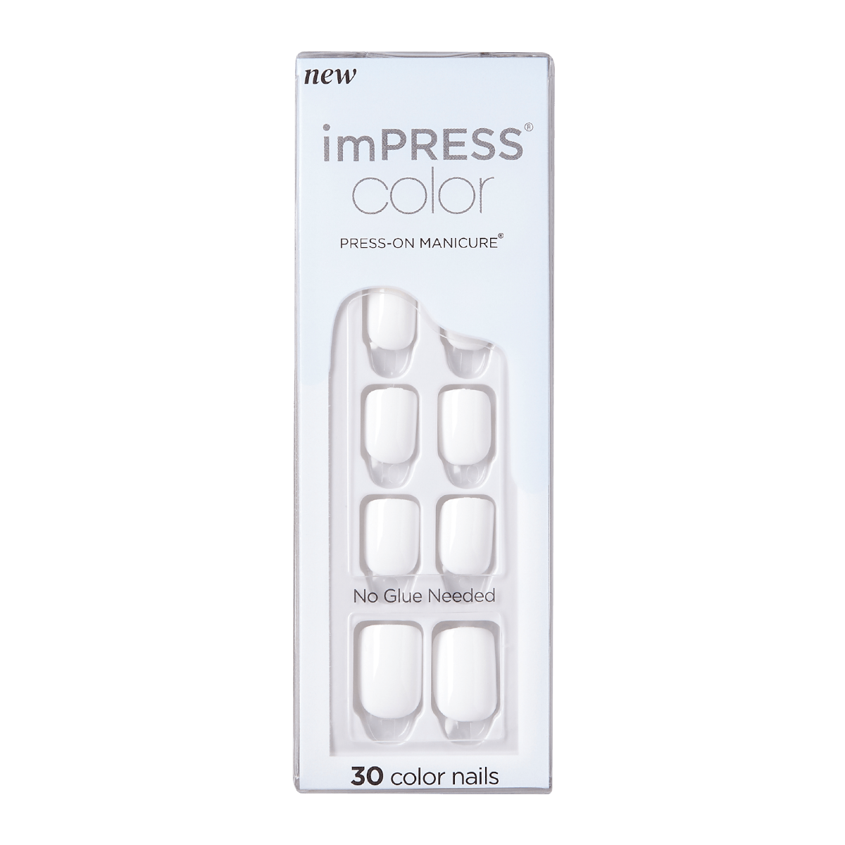 KISS ImPRESS Color Press-On Manicure - Sumptuous - Taille S